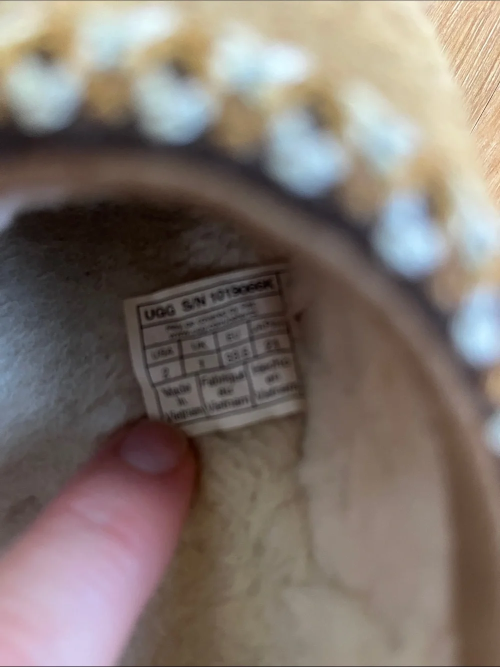 UGG kid's Chestnut Suede Shearling Mule Slippers